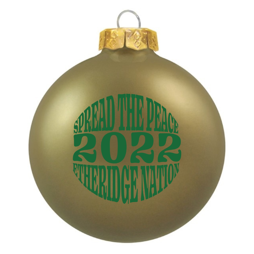 'Spread the Peace' Holiday Ornament