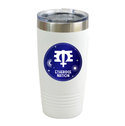 Etheridge Nation 20 oz Insulated Tumbler - (White or Black)