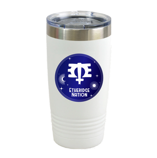 Etheridge Nation 20 oz Insulated Tumbler - (White or Black)