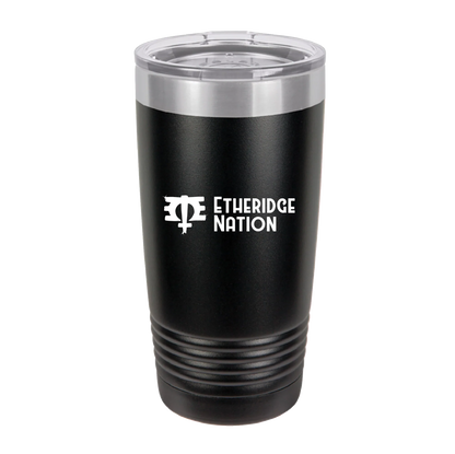 Etheridge Nation 20 oz Insulated Tumbler - (White or Black)