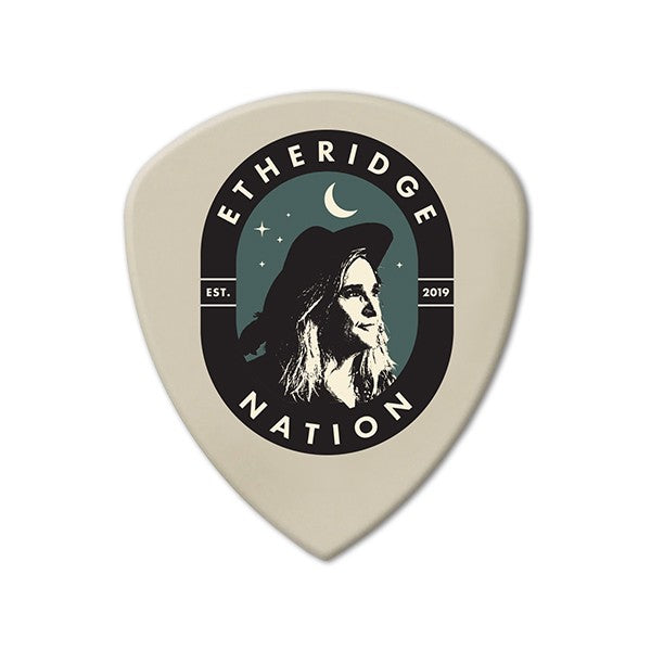 2019 Etheridge Nation Primary Logo Guitar Pick
